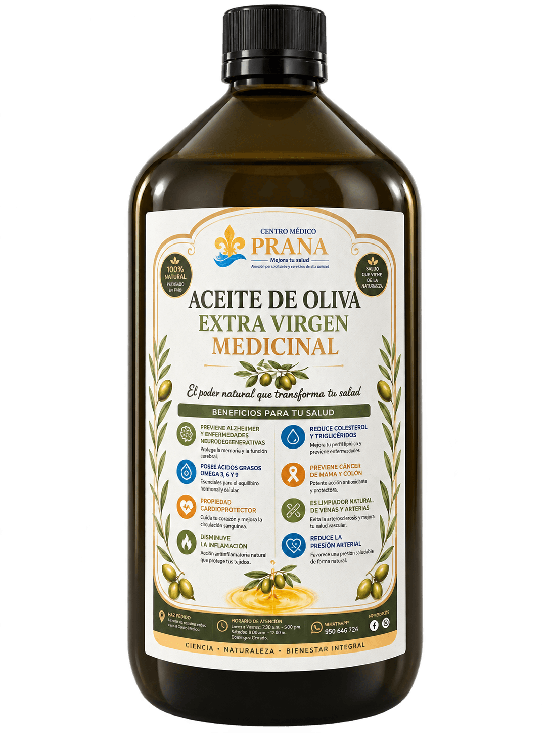 Aceite de oliva extra virgen